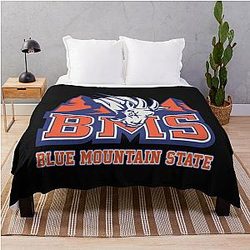 BMS Blue Mountain State Throw Blanket