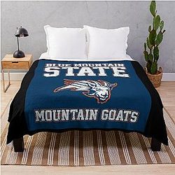 Blue Mountain State Goats Throw Blanket