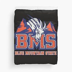 BMS Blue Mountain State Duvet Cover