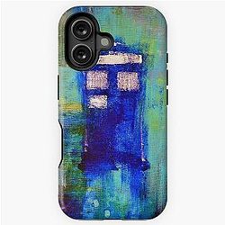 Blue Box iPhone Tough Case