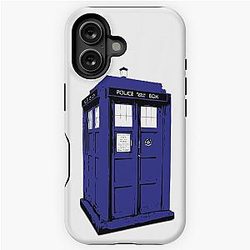 The Blue Box iPhone Tough Case
