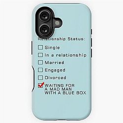 Blue Box iPhone Tough Case