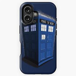 Blue Box Toon iPhone Tough Case