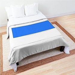 Semplice Blue Box Comforter