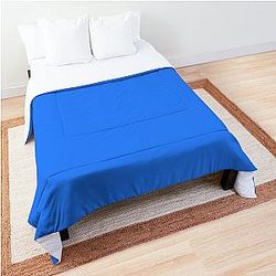 Simple Blue Box Comforter