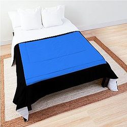 Simple Blue Box Comforter