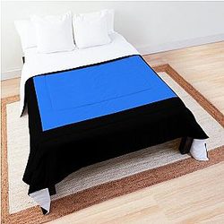 Simple Blue Box Comforter