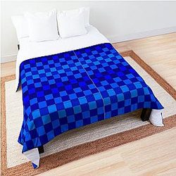 Blue Blue Box Comforter