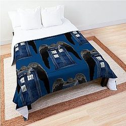 Ángel llorando Blue Box Comforter