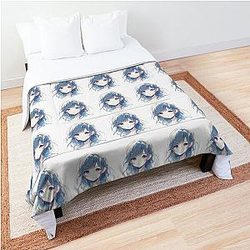 hana blue box Comforter