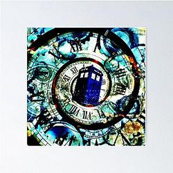 blue box  Poster