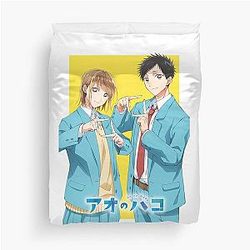Blue Box Anime Duvet Cover