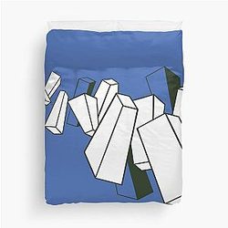 Blue Box Duvet Cover