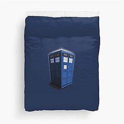 Blue Box Toon Duvet Cover