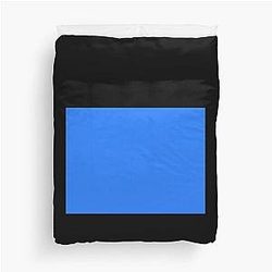 Simple Blue Box Duvet Cover