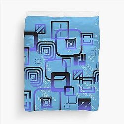 Blue box assortment Duvet Cover