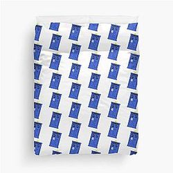 the ol blue box Duvet Cover