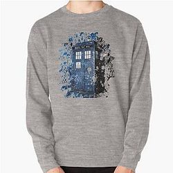 Blue Box Dispersion Pullover Sweatshirt