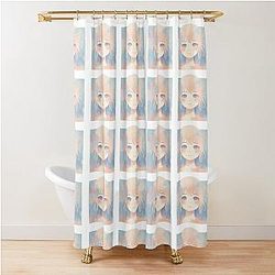 carino kawaii hana blue box Tenda doccia