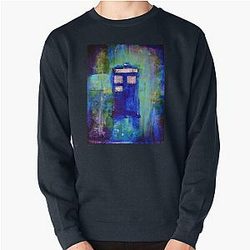 Blue Box Pullover Sweatshirt