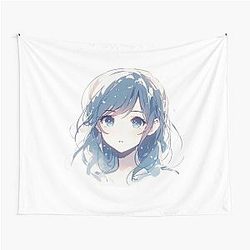 hana blue box Tapestry