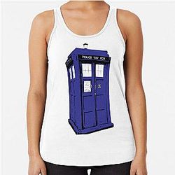 The Blue Box Racerback Tank Top