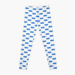 Simple Blue Box Leggings