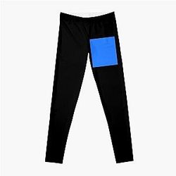 Simple Blue Box Leggings
