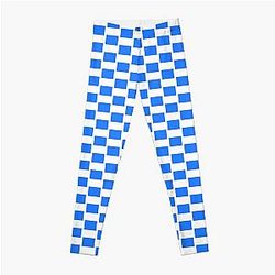 Simple Blue Box Leggings