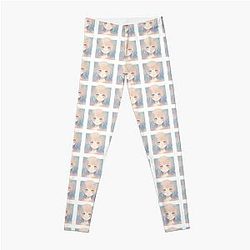 cute kawaii  hana blue box Leggings