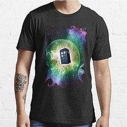 Universe Blue Box Tee The Doctor T-Shirt Essential T-Shirt