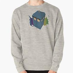 Doctor's Blue Box Pullover Sweatshirt