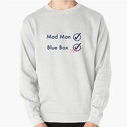 Mad Man - Blue Box Pullover Sweatshirt