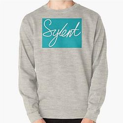 Blue box Pullover Sweatshirt
