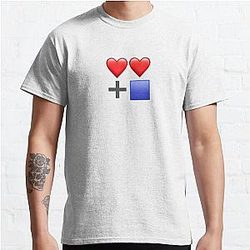 two hearts and a blue box Classic T-Shirt