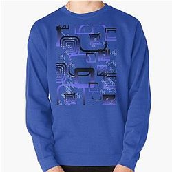 Blue box assortment Pullover Sweatshirt