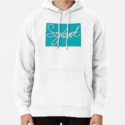 Blue box Pullover Hoodie