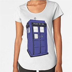 The Blue Box Premium Scoop T-Shirt