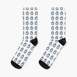 hana blue box Socks
