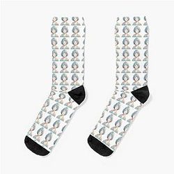 cute kawaii art hana blue box Socks