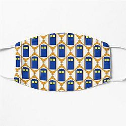 Blue box ornate Flat Mask