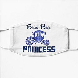Blue Box Princess Flat Mask