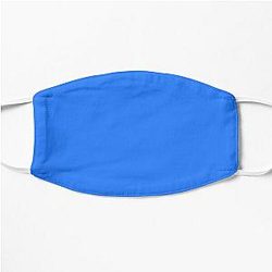 Simple Blue Box Flat Mask