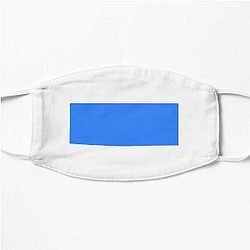 Simple Blue Box Flat Mask