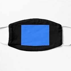 Simple Blue Box Flat Mask