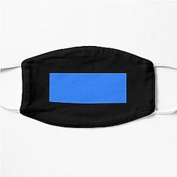Simple Blue Box Flat Mask