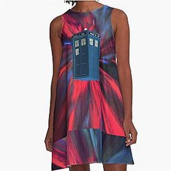 Dottore Blue Box Abito in maglia