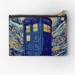 Starry blue box Zipper Pouch