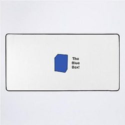 The Blue Box! Desk Mat