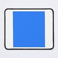 Simple Blue Box Mouse Pad